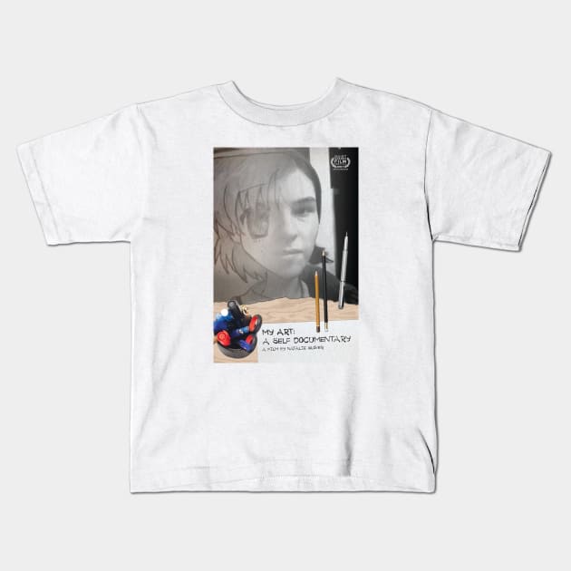 "My Art: A Self Documentary" by Natalie Slover (A.C.T. School) Kids T-Shirt by QuietCornerFilmFestival